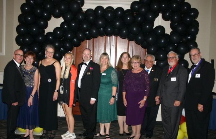 Photo of Council #81 members at State Charity Ball